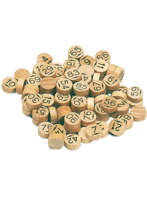 90 pions de loto - Kiabi