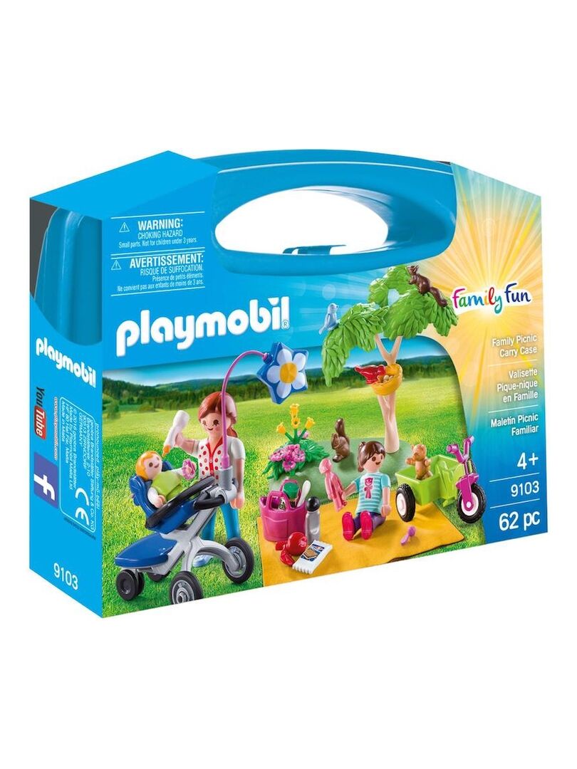 9103 Valisette Pique Nique En Famille, 'playmobil' Family Fun N/A - Kiabi