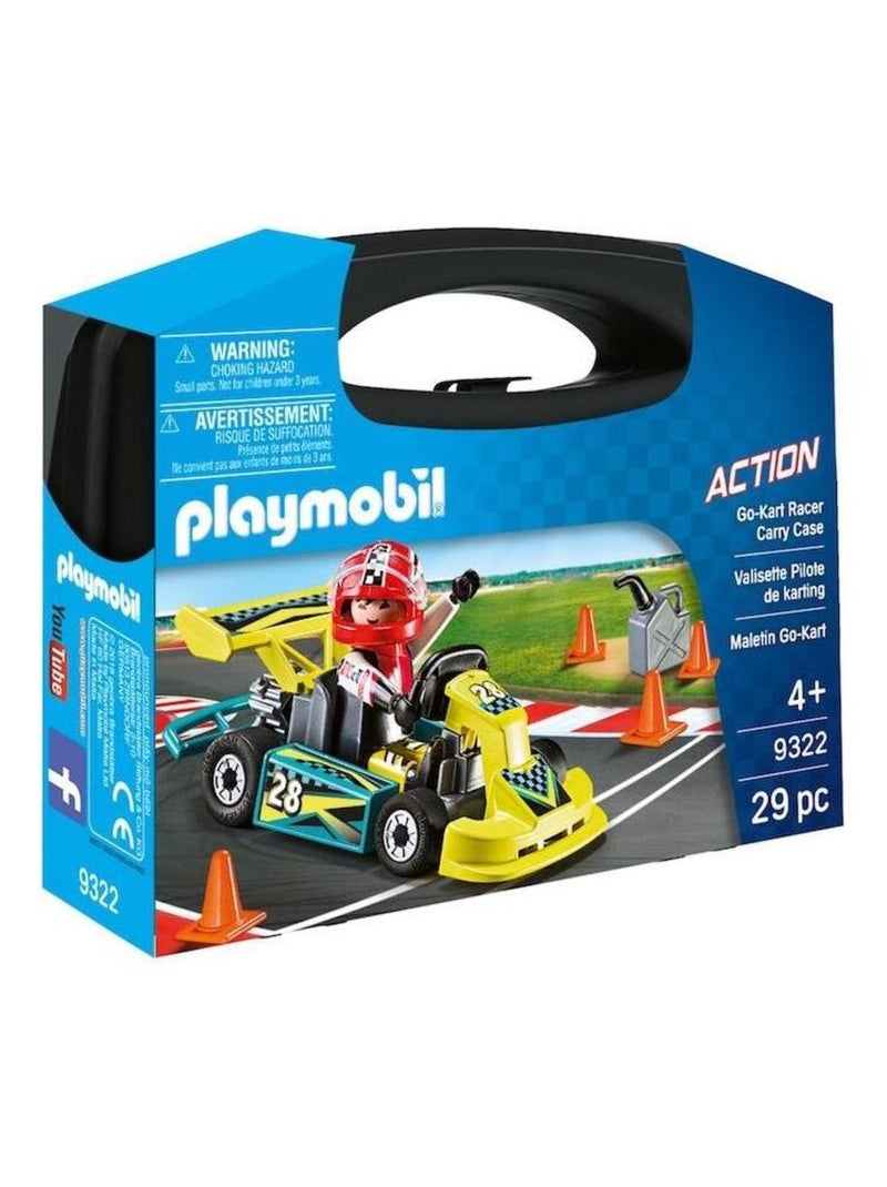 9322 'Playmobil' Valisette Pilote de karting 1218 N/A - Kiabi