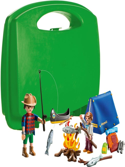 9323 'Playmobil' Valisette Campeurs - Kiabi