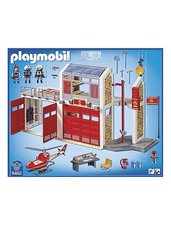 Playmobil - Station Pompier : Caserne Transportable 71193 City