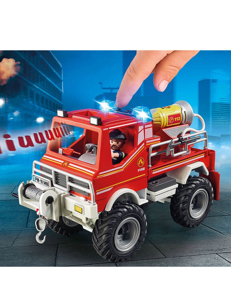 4x4 de pompier avec lance-eau 9466 PLAYMOBIL