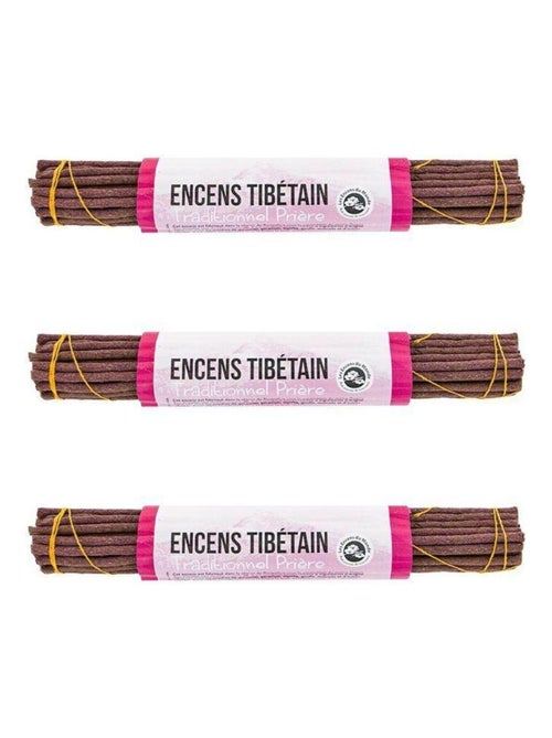 96 bâtonnets d'encens traditionnel tibétain - - Les Encens du Monde - Kiabi