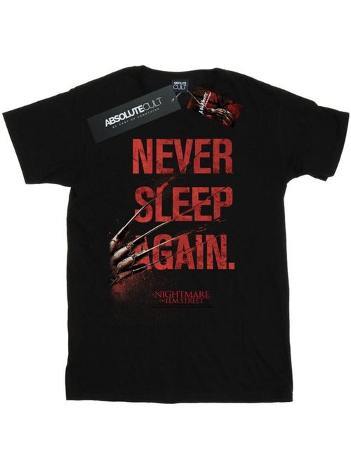 A Cauchemar sur Elm Street - T-shirt NEVER SLEEP AGAIN - Kiabi