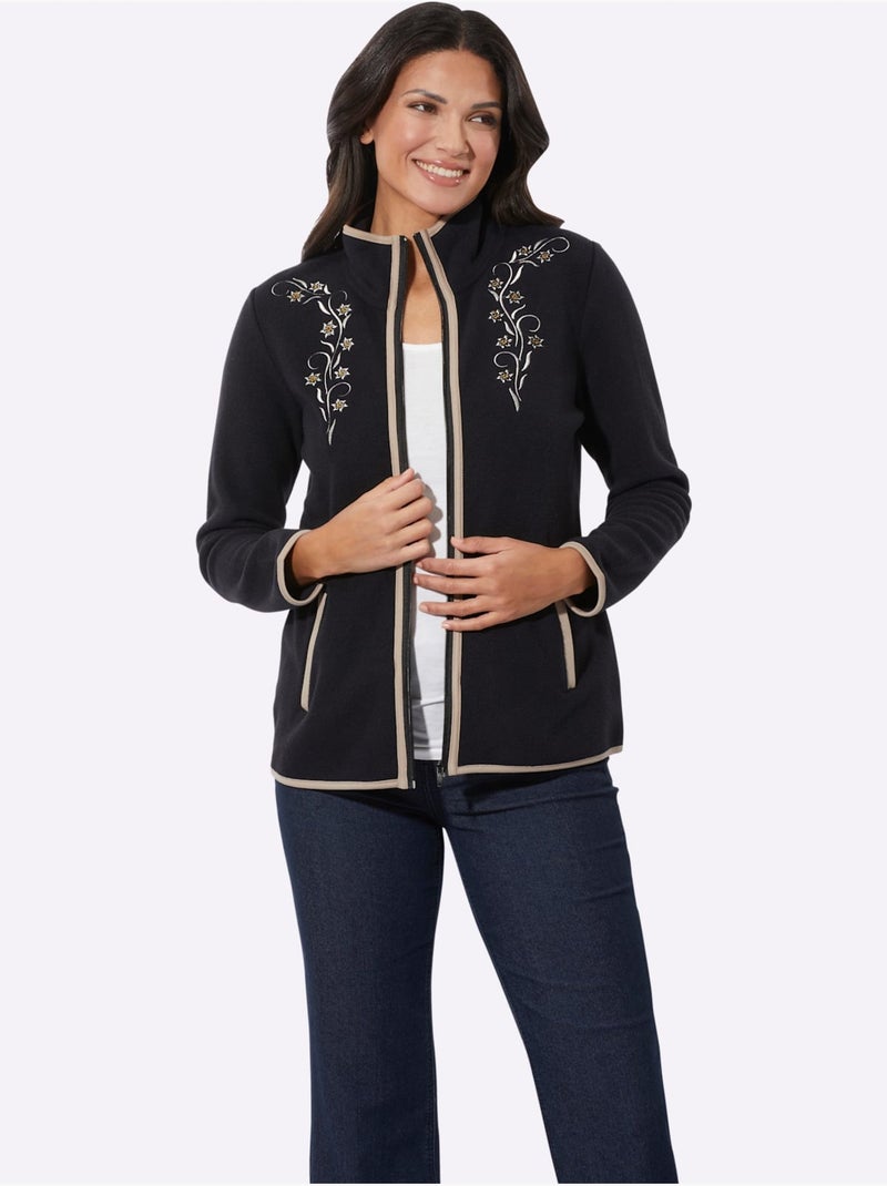 à Fleurs - Taille Standard - Moda Vilona Noir Beige - Kiabi