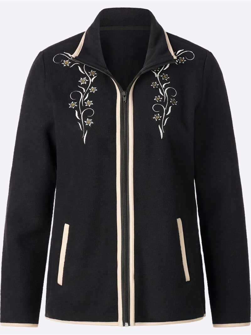 à Fleurs - Taille Standard - Moda Vilona Noir Beige - Kiabi