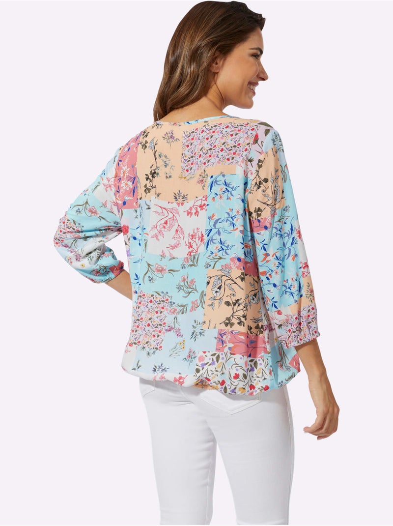 à Fleurs - Taille Standard - Moda Vilona Vert/Rose - Kiabi