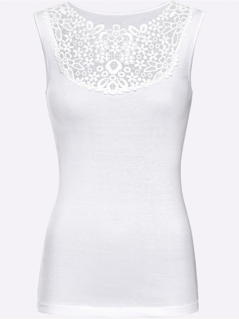 à Fleurs - Taille Standard - Witt Blanc - Kiabi