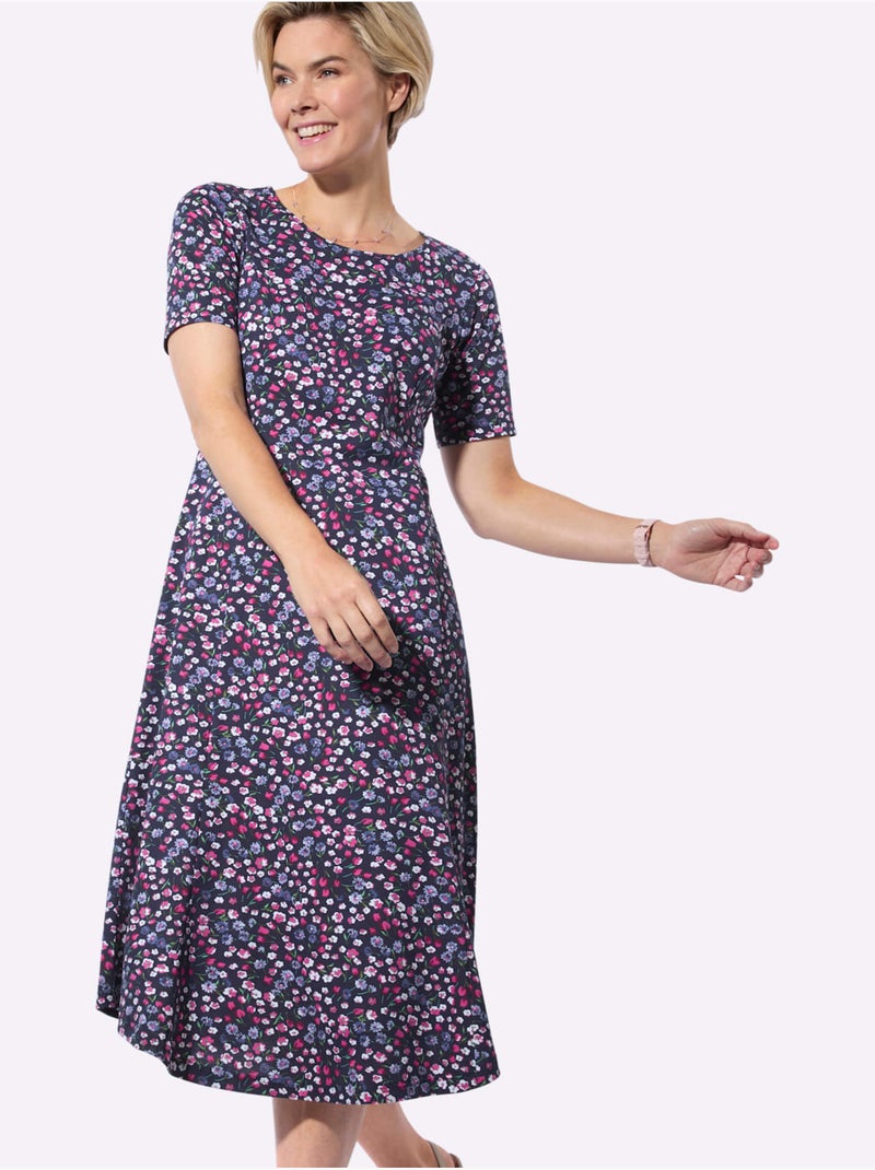 à Fleurs - Taille Standard - Witt Bleu Rose - Kiabi