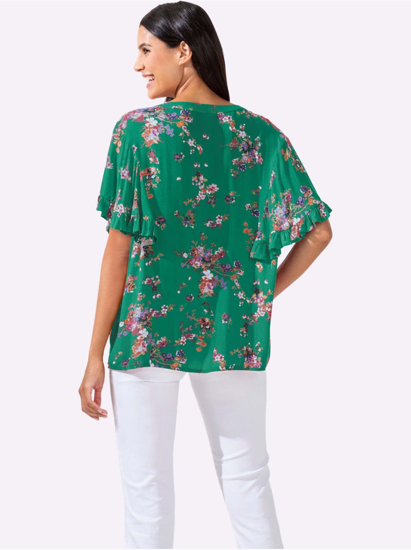 à Fleurs - Taille Standard - Witt Vert - Kiabi