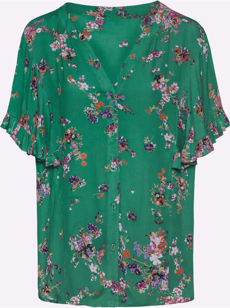 à Fleurs - Taille Standard - Witt Vert - Kiabi