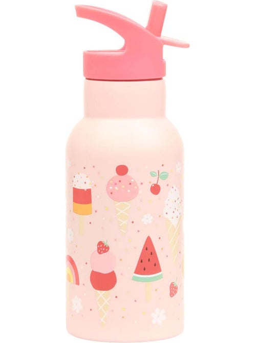 A Little Lovely Company - Gourde isotherme Crème Glacée - Kiabi