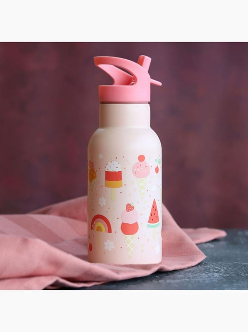 A Little Lovely Company - Gourde isotherme Crème Glacée - Kiabi