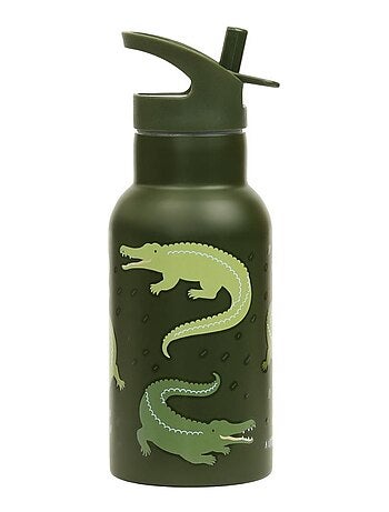 A Little Lovely Company - Gourde isotherme Crocodiles