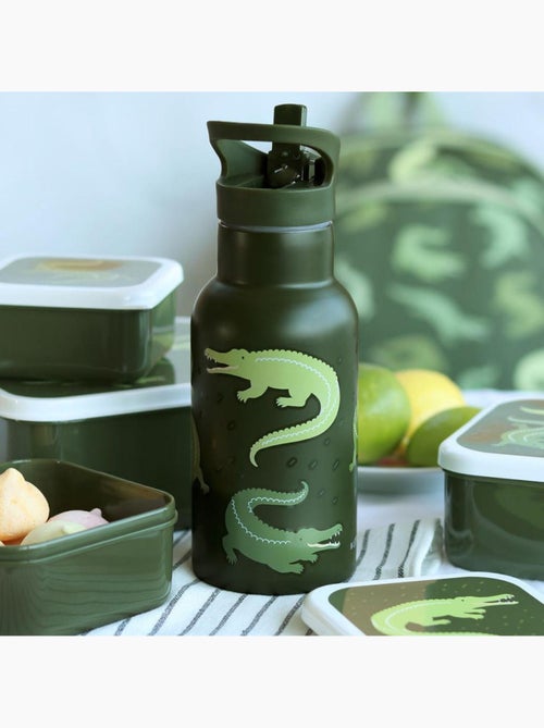A Little Lovely Company - Gourde isotherme Crocodiles - Kiabi
