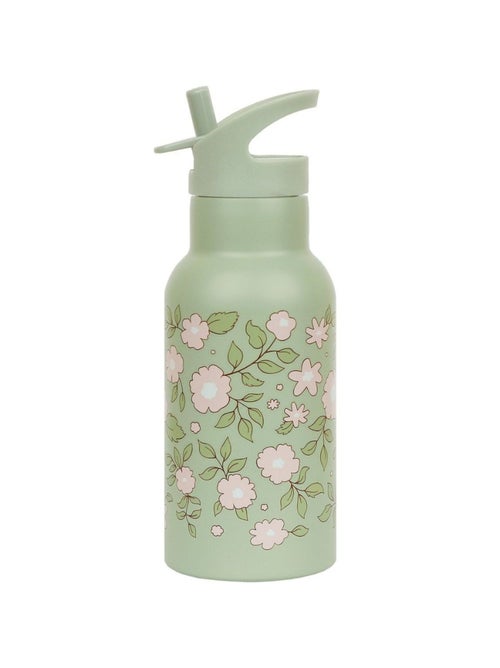 A Little Lovely Company - Gourde isotherme Fleurs sauge - Kiabi