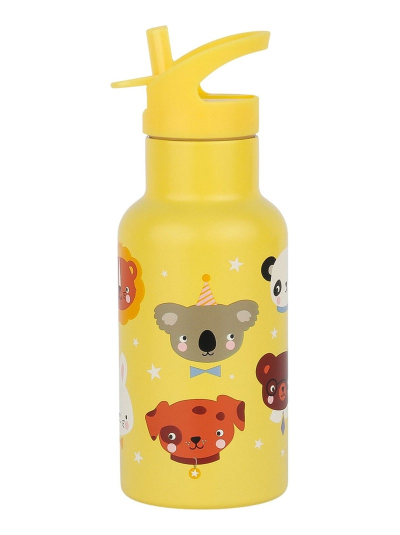 A Little Lovely Company - Gourde isotherme Jaune - Kiabi