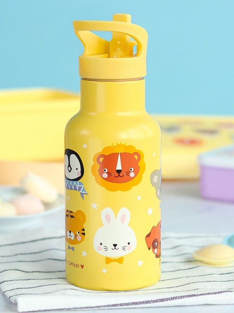 A Little Lovely Company - Gourde isotherme Jaune - Kiabi
