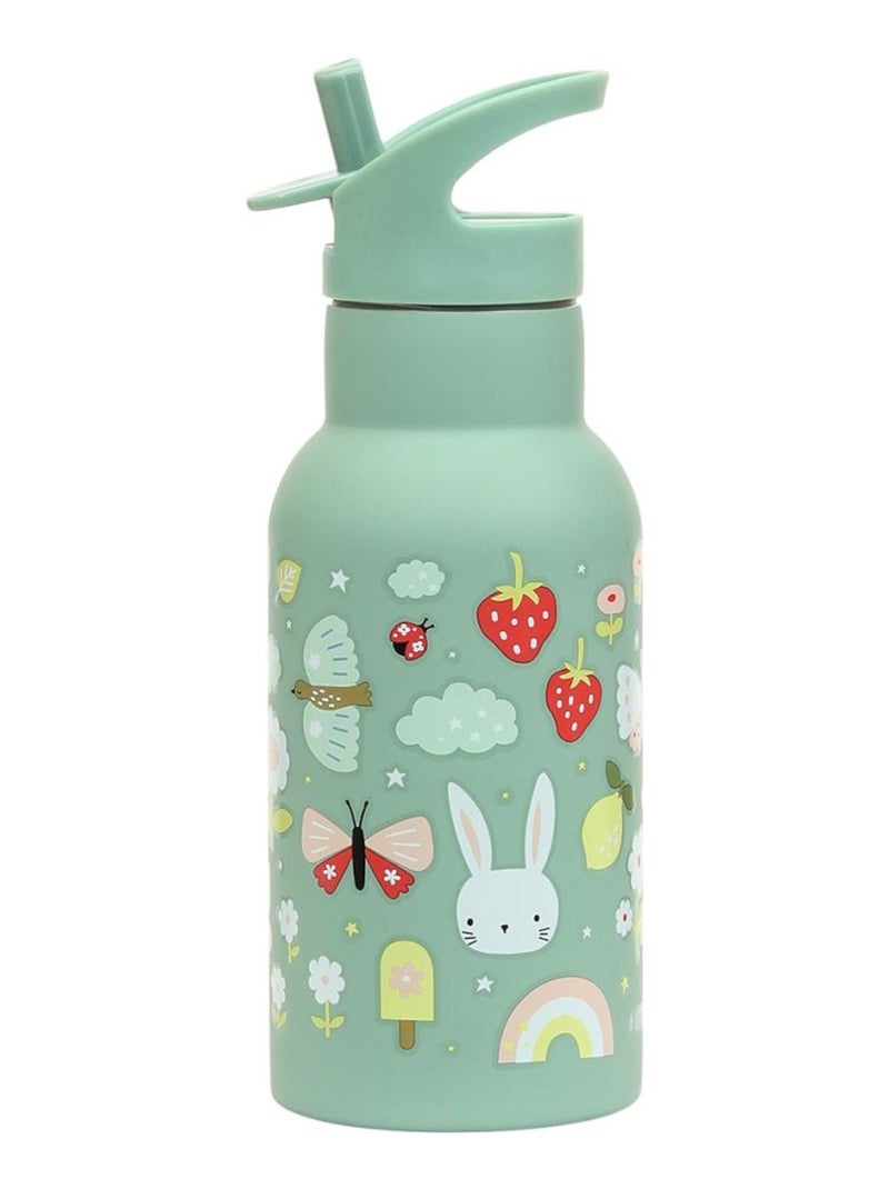 A Little Lovely Company - Gourde isotherme Joie Vert d'eau - Kiabi