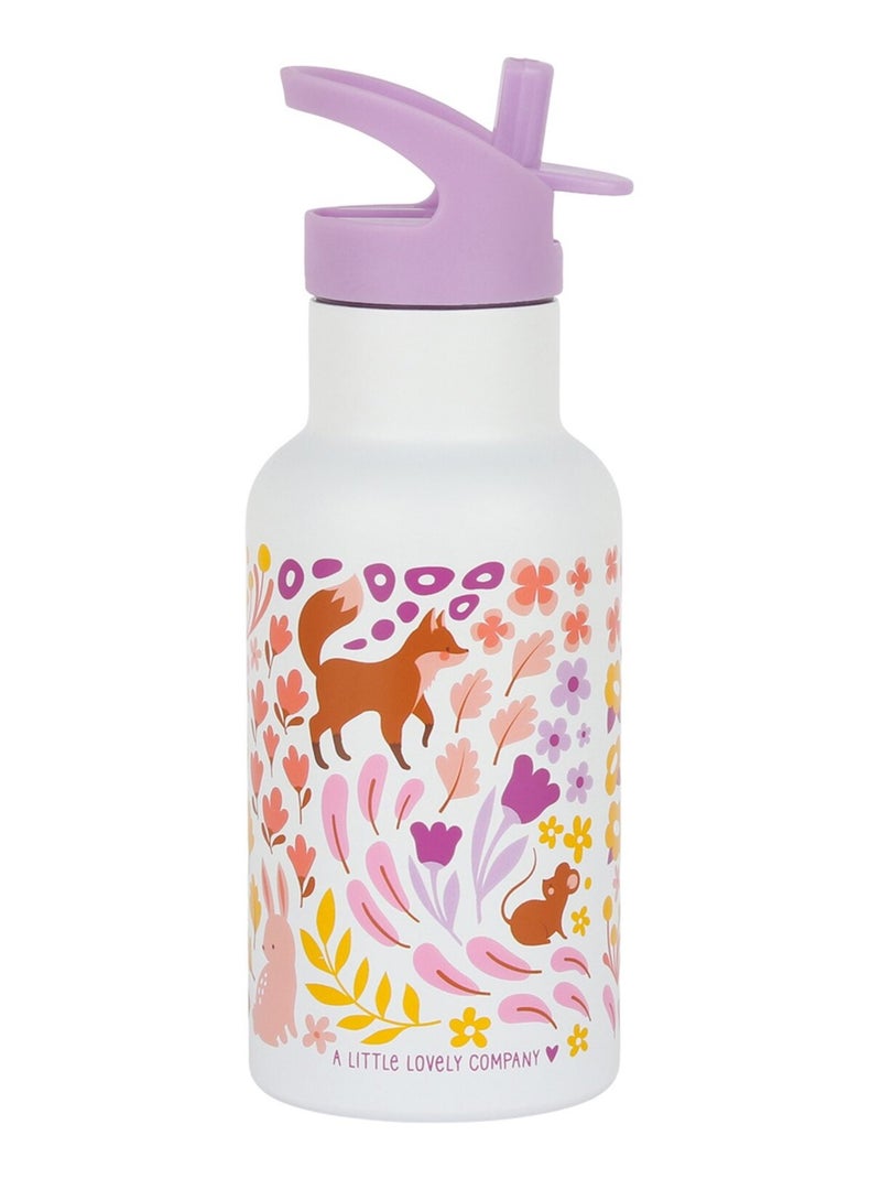A Little Lovely Company - Gourde isotherme Violet - Kiabi