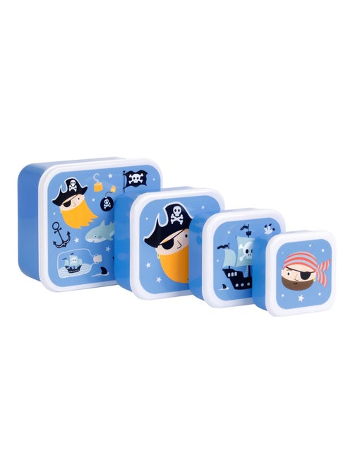 A Little Lovely Company - Lot de 4 boîtes à goûter - Kiabi