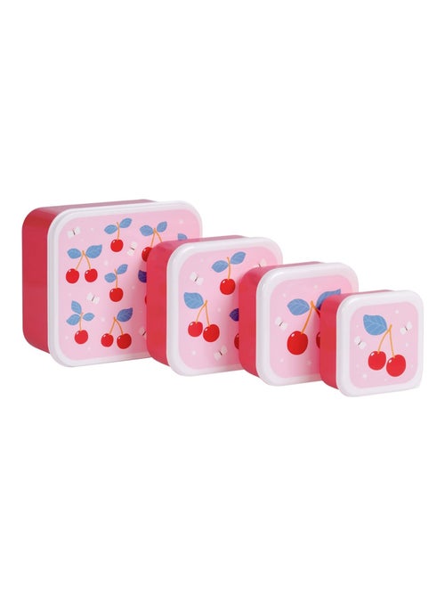 A Little Lovely Company - Lot de 4 boîtes à goûter - Kiabi