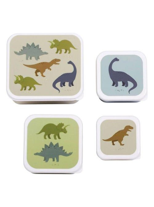 A Little Lovely Company - Lot de 4 boîtes à goûter - Kiabi