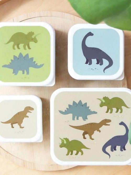 A Little Lovely Company - Lot de 4 boîtes à goûter - Kiabi