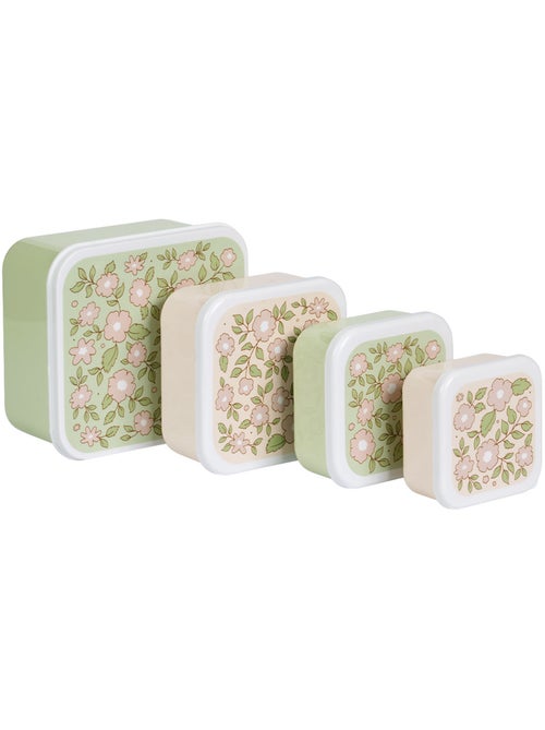 A Little Lovely Company - Lot de 4 boîtes à goûter - Kiabi A Little Lovely Company - Lot de 4 boîtes à goûter - Kiabi