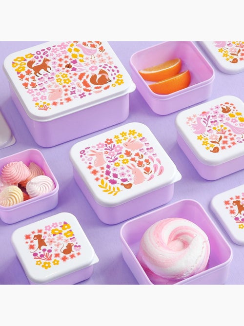 A Little Lovely Company - Lot de 4 boîtes à goûter - Kiabi