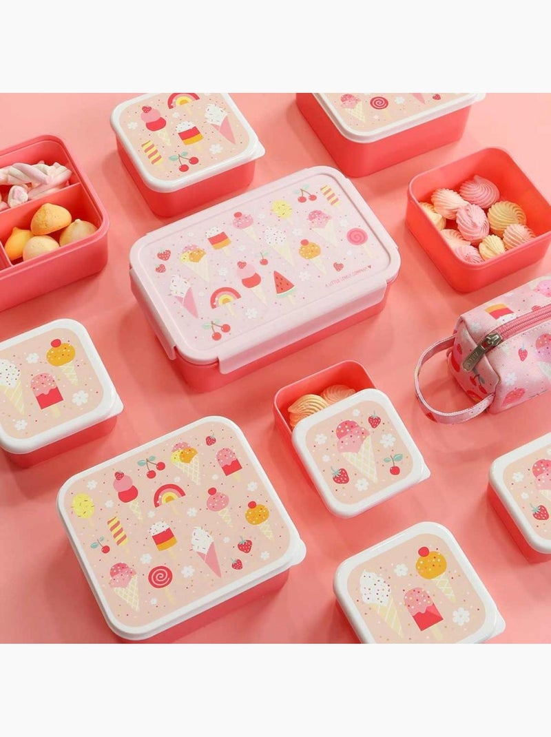 A Little Lovely Company - Lunch box Crème Glacée Rose - Kiabi
