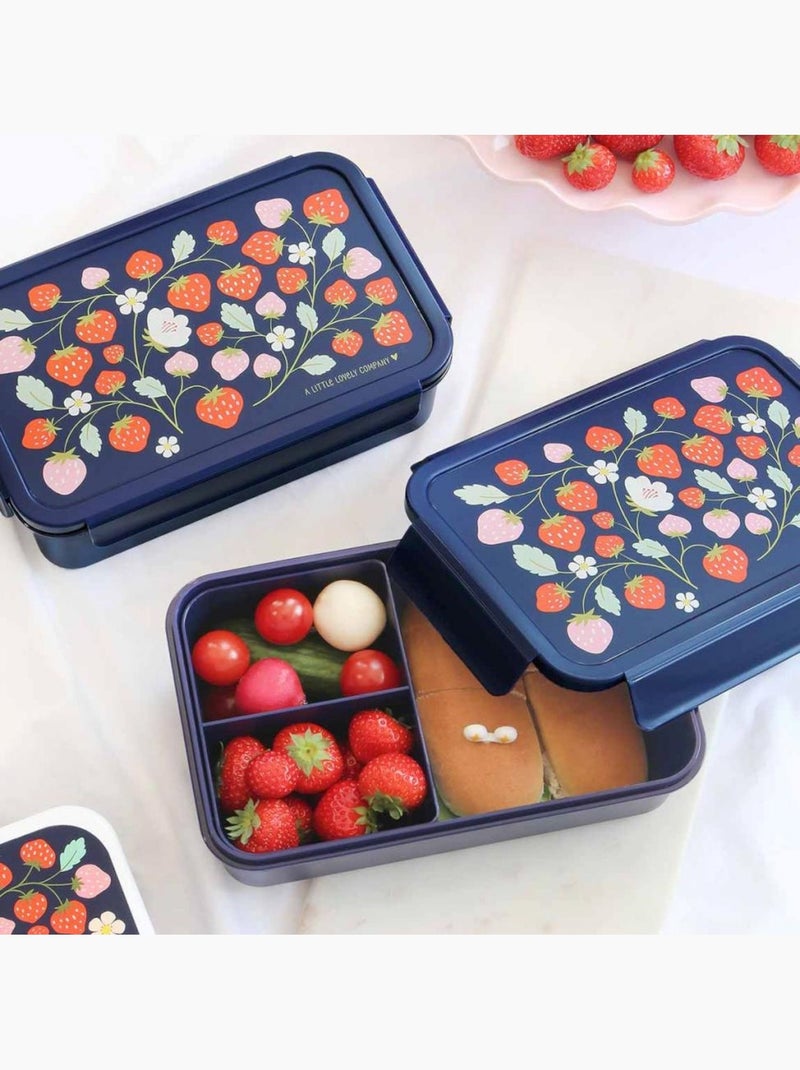 A little lovely company - lunch box fraises Noir - Kiabi