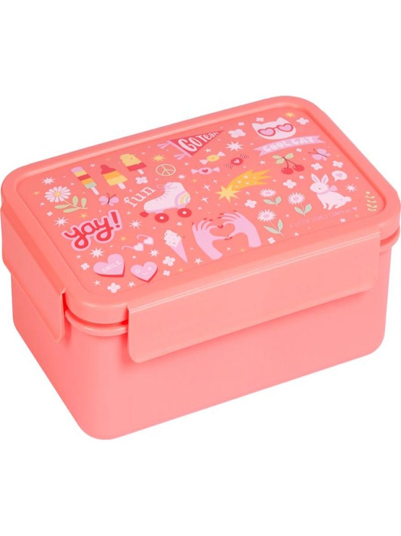 A Little Lovely Company - Lunch box FUN Rose - Kiabi