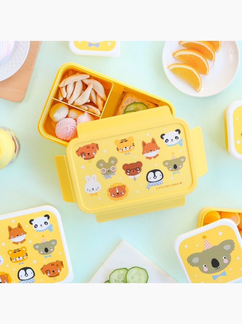 A Little Lovely Company - Lunch box Jaune - Kiabi