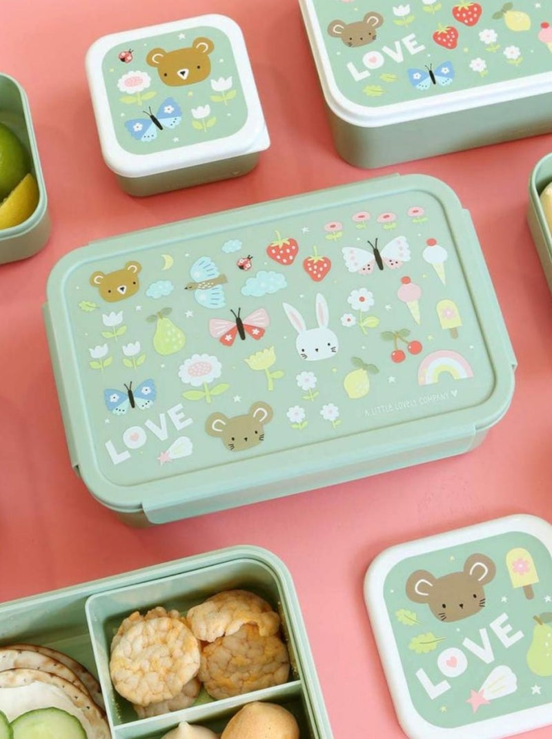 A Little Lovely Company - Lunch box Joie Vert d'eau - Kiabi