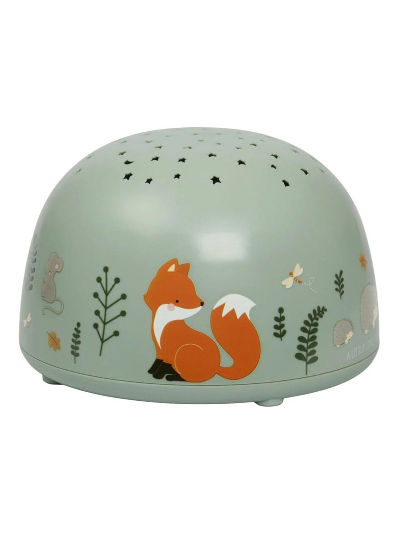 A Little Lovely Company - Projecteur d'étoiles Amis de la forêt Vert d'eau - Kiabi