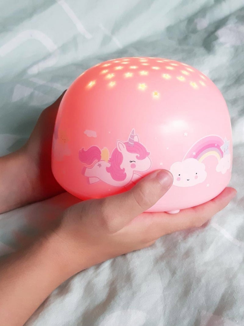 A Little Lovely Company - Projecteur d'étoiles Licorne Rose - Kiabi
