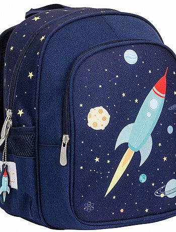 A Little Lovely Company - Sac à dos avec poche isotherme Espace