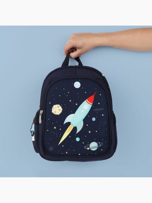 A Little Lovely Company - Sac à dos avec poche isotherme Espace - Kiabi