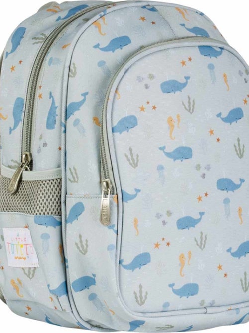 A Little Lovely Company - Sac à dos avec poche isotherme Océan - Kiabi