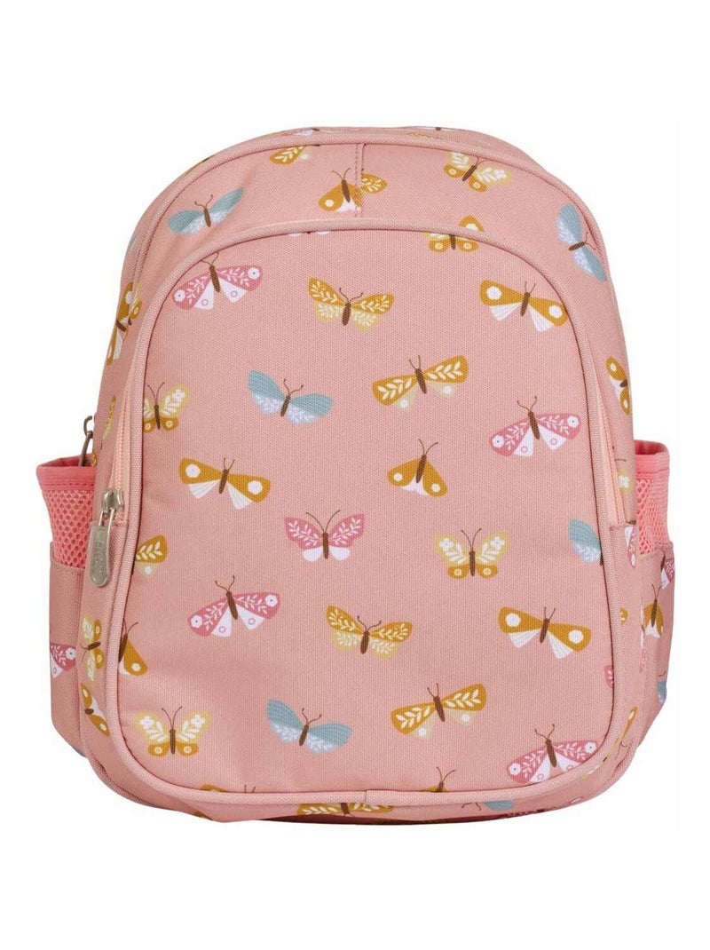A Little Lovely Company - Sac à dos avec poche isotherme Papillons Rose - Kiabi