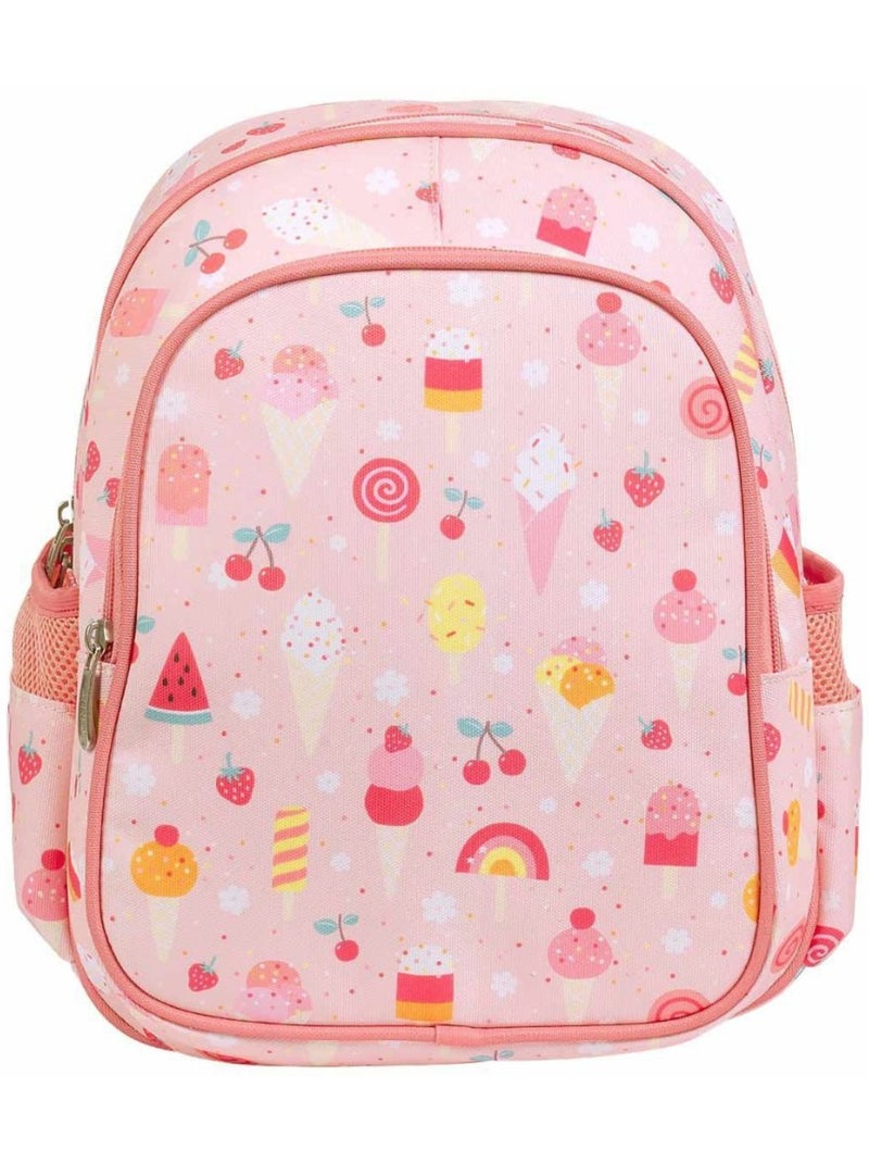 A Little Lovely Company - Sac à dos avec poche isotherme Rose - Kiabi