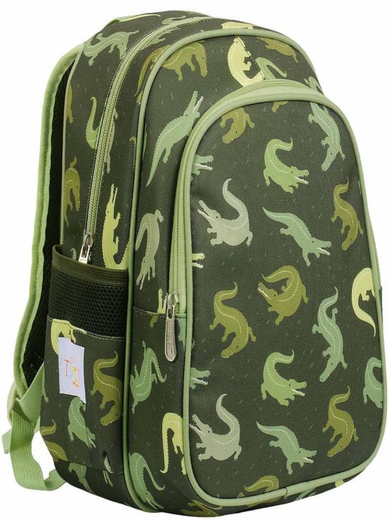 A Little Lovely Company - Sac à dos avec poche isotherme Vert - Kiabi