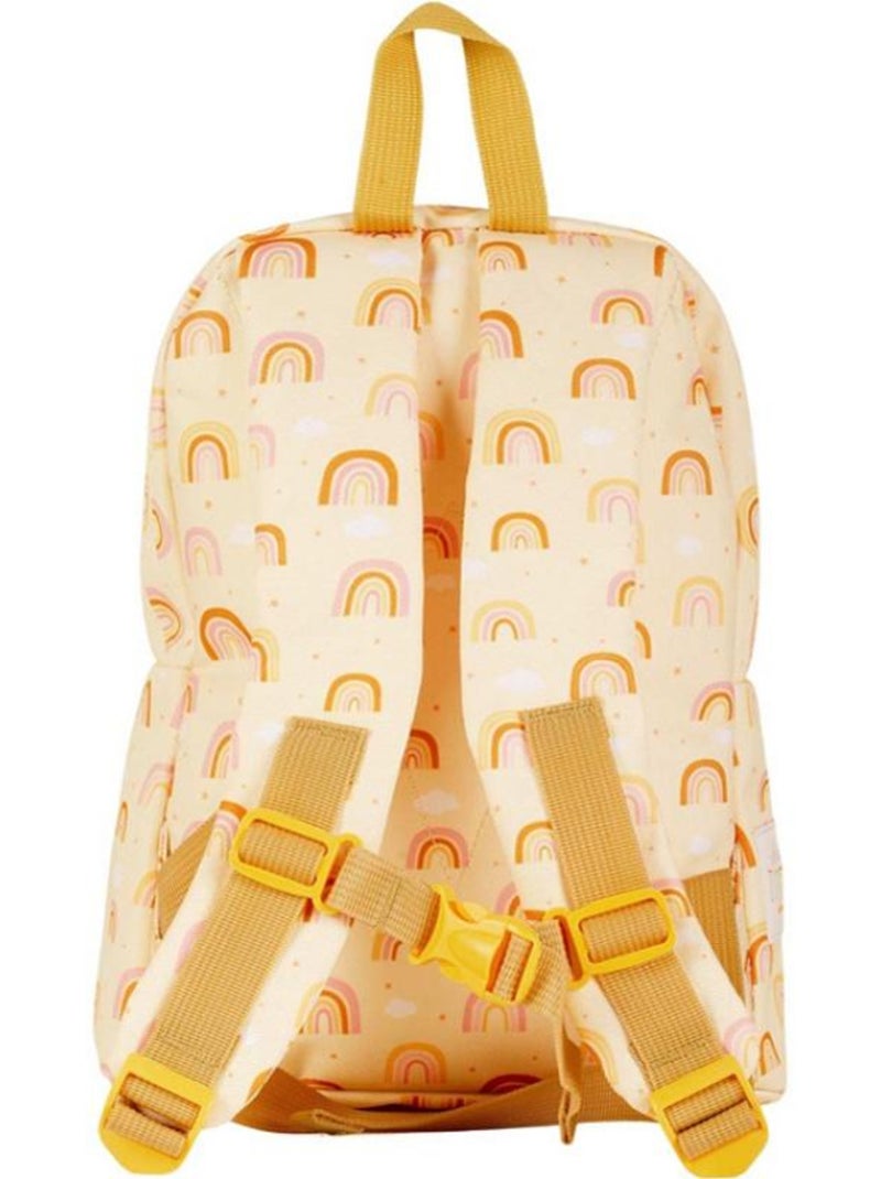 A Little Lovely Company - Sac à dos bébé Arc-en-ciel Jaune - Kiabi