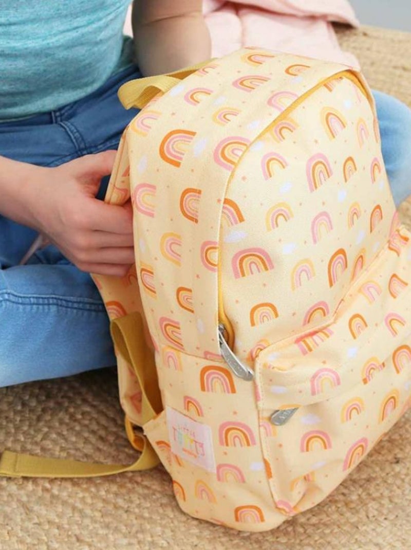 A Little Lovely Company - Sac à dos bébé Arc-en-ciel Jaune - Kiabi