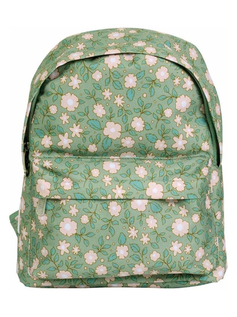 A Little Lovely Company - Sac à dos bébé Fleurs Vert - Kiabi