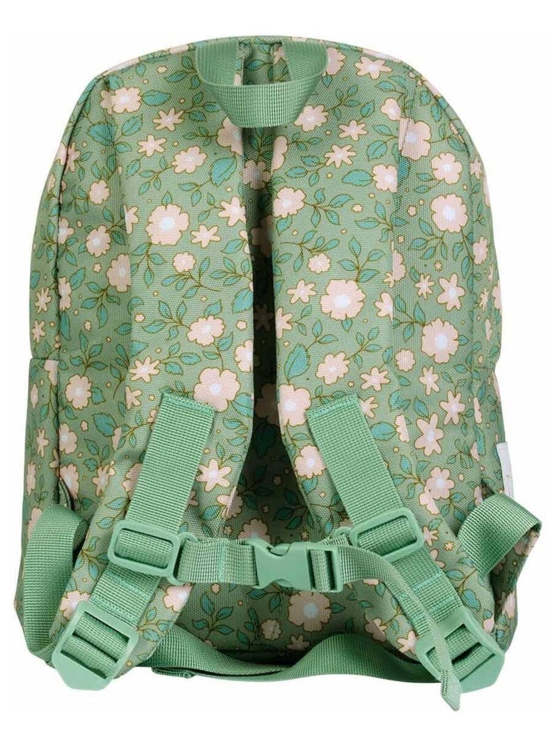 A Little Lovely Company - Sac à dos bébé Fleurs Vert - Kiabi