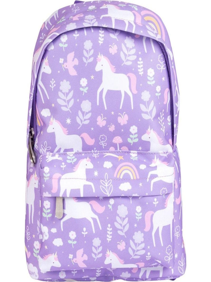 A Little Lovely Company - Sac à dos bébé Rêves de licorne Violet - Kiabi