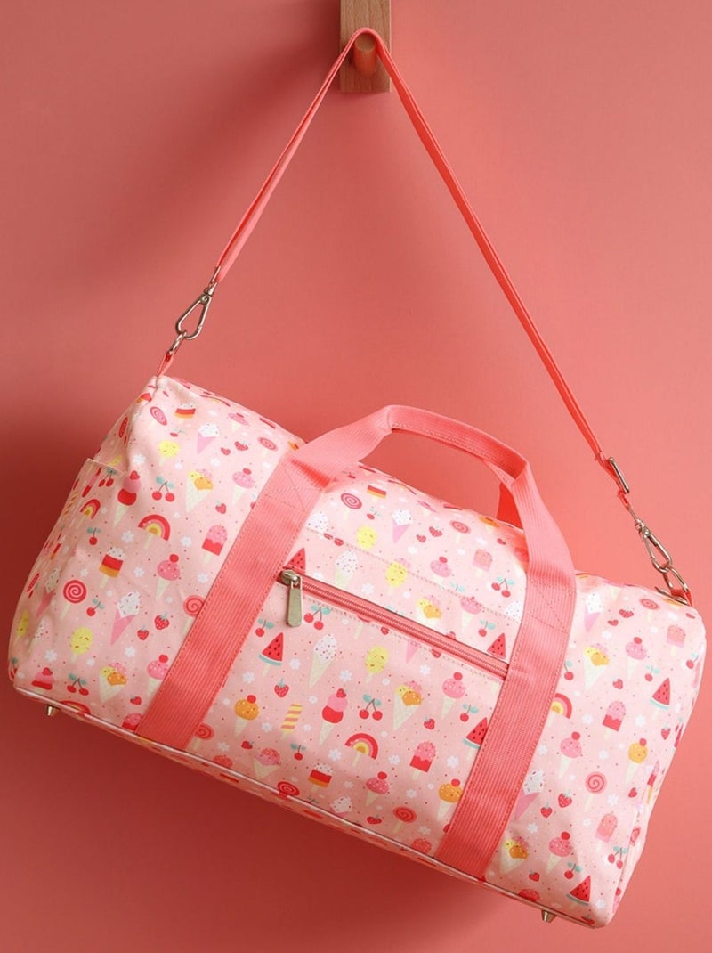 A Little Lovely Company - Sac de voyage Crème Glacée Rose - Kiabi