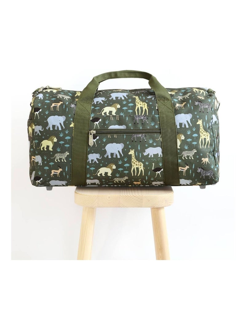 A Little Lovely Company - Sac de voyage Savane Vert - Kiabi